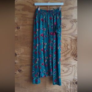 Vintage Teal Harem Pants